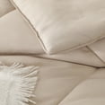 thumbnail image 7 of Davulos King Size Comforter Set Beige 7 Pieces Bed in a Bag King, Luxury Soft Bed Set for All Seasons, Bedding Set with Down Alternative Comforter, Sheets, Pillowcases & Shams, 7 of 7