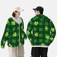 thumbnail image 3 of Rocae Happy St. Patrick's Day5 Print Breathable Sun Protection Hoodie Quick-Dry Lightweight Long Sleeve Hoodie Unisex Running Sports Shirt Small, 3 of 9