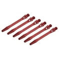 thumbnail image 1 of Uxcell Arbre de Fléchettes 45mm, Fil Moyen 2BA Tiges en Aluminium - Lot de 6 (Rouge), 1 of 5