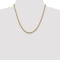 thumbnail image 4 of 14K Yellow Gold Anchor Chain Styles Necklace 3.75 mm Concave 20 inch, 4 of 4