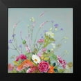 thumbnail image 2 of Whatmore, Nel 20x20 Black Modern Framed Museum Art Print Titled - Marguerite and Verbena, 2 of 5
