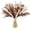 Orange, variant on Dried Flower Bouquet, 92 Stems Dried Flowers, Pampas Grass, Orange Roses Home Decor, Wedding Crafts, Living Room Accents, Vase Filler. (Orange)