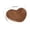 Coffee, variant on GFHFHITJ Heart-Shaped Absorbent Doormat, Non-Slip Entrance Foot Mat for Bathroom, Wedding Ceremony Rug