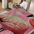 thumbnail image 2 of FCXZI Flamingo Quote Lightweight Flannel Blanket for All Seasons 50*60in, 2 of 7