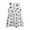 AB2 White, variant on Tisuna Cute Summer Dress For Girls Toddler Heart Print Sleeveless Crew Neck Dresses Comfortable Soft Little Girls Casual Outdoor Wear White Size 2-3 Years