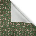 thumbnail image 6 of Ambesonne Christmas Grommet Curtain, Candy Canes, 50" x 54", Green Red White, 6 of 6