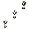 thumbnail image 3 of QualitChoice Stainless Steel Wide Application Candle Holders For Versatile Halloween Decoration Durability K 3Set, 3 of 6
