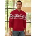 thumbnail image 3 of Iceglad Men's Casual Christmas Sweater Slim Fit Xmas Pullover Knitwear Holiday Knit, 3 of 8