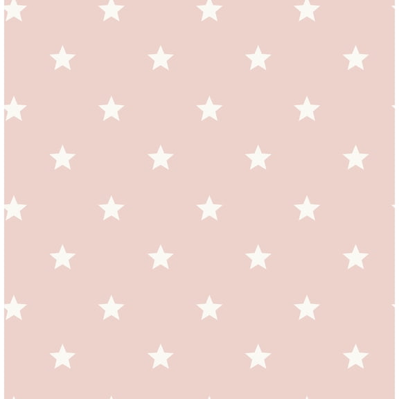 Advantage Starry Motif Pink Geometric Wallpaper