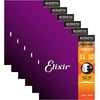Elixir 16027 Acoustic PB Nano Custom Light 11-52 (6 Pack Bundle)
