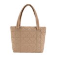 thumbnail image 1 of Bolso de hombro acolchado para mujer, bolso de mano tipo hobo, ligero, tipo tote, tipo cartera, para gimnasio, bolso de viaje, 1 of 6