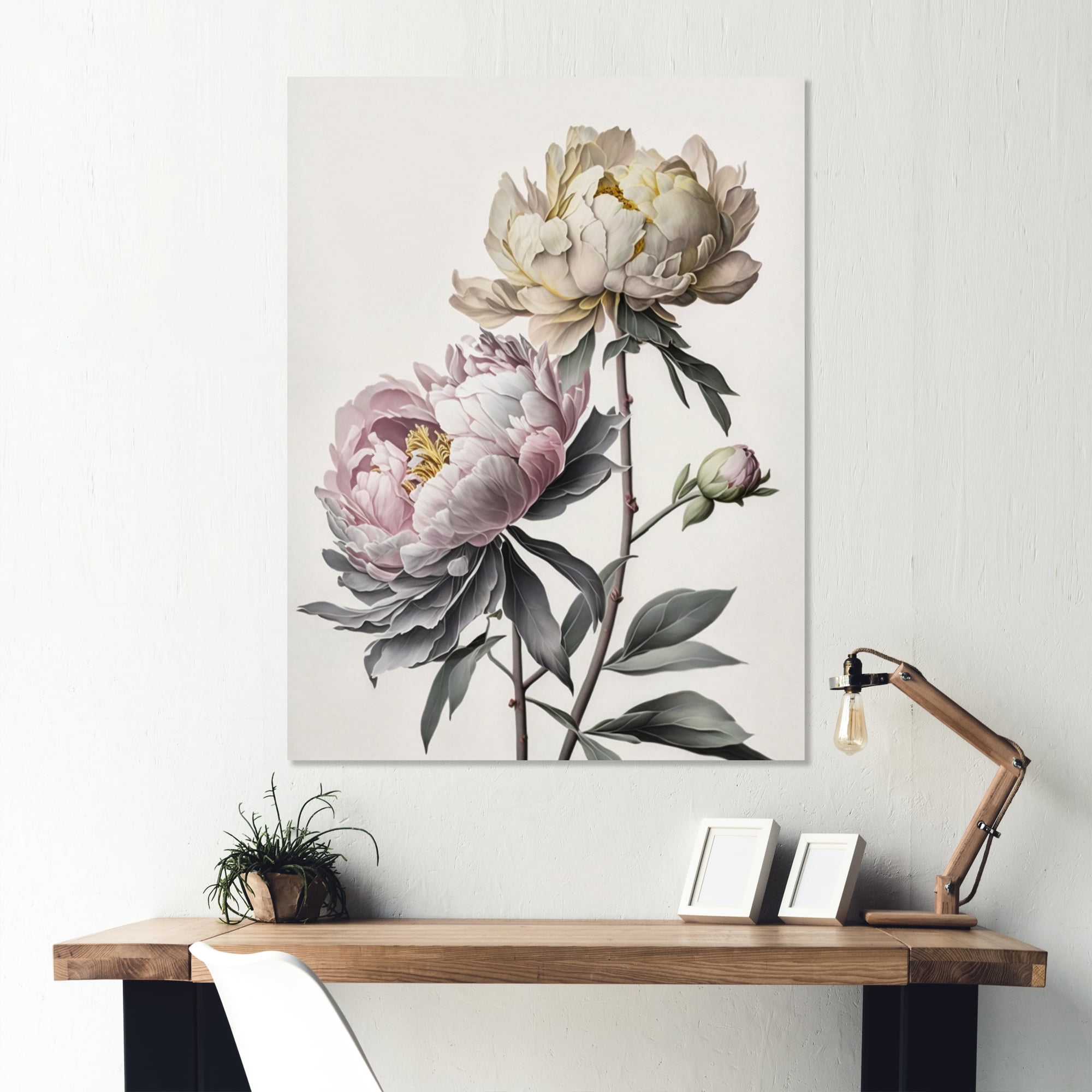 Designart Dahlia Flower I Canvas Wall Art