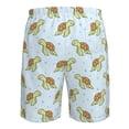 thumbnail image 6 of Naloa Cartoon Sea Turtle Men's Beach Shorts, Surfing shorts, Swim trunks, Quick Dry Swim Trunks for Surfing Beach Fun - 3X-Large, 6 of 9