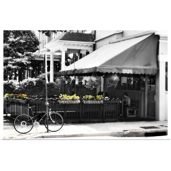 Great BIG Canvas | Rolled Alan Hausenflock Poster Print entitled Neighborhood Diner I