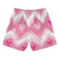 thumbnail image 7 of FORMRS Boys Swim Trunks Quick Dry Mesh Liner Boardshorts Sizes XS-XL, Heart Geometric, 7 of 7