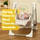 thumbnail image 2 of Columpio y silla alta 2 en 1 para bebés PrimoBaby SnuggleBug, 2 of 6