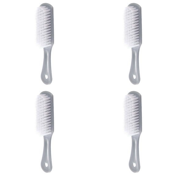 4PC Soft Bristle Cleaning Brush Hand Brushs Bed Hair Dust Removal Scrubber Cleaner, Soft Bristle Bed Sheets Sweeping Cleaning Brush with Long Hand, for Debris Hair Remover Desk Quilt Sofa Furniture