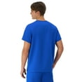 thumbnail image 2 of Hanes Men's Comfort Fit Short Sleeve 3 Pocket V-Neck Scrub Top, Sizes up-to 3X, 2 of 8