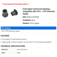 thumbnail image 2 of Front Upper Control Arm Bushing - Compatible with 1974 - 1979 Chevy Impala 1975 1976 1977 1978, 2 of 2