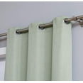thumbnail image 2 of Madison 100% Blackout Curtains Newly Innovated Eco Friendly Light Weight Fabric with Grommets Heat and Light Blocking Drapes (Panel Pair 38" W x 96" L, Moss), 2 of 6