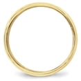 thumbnail image 2 of Auriga Fine Jewelry 10K Yellow Gold 8mm Milgrain Half Round Wedding Band for Women Size 14, 2 of 6