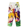 thumbnail image 3 of Lsque Pikmin Print Women's Pajama Pants, Lounge Pant - Comfortable Home Wear,Elastic Waistband, Stylish Design-Medium, 3 of 9