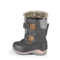 thumbnail image 4 of Acton Funky, Grey &amp; Pink - Baby Winter Boots with Removable Felt, 4 of 5