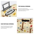 thumbnail image 5 of Kdxio Dachshund Dog And Flower Pattern Luggage Cover for Travel,Elastic and Durable,Fits 18-32 Inch,-No luggage included, 5 of 8