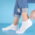 thumbnail image 5 of Sports Socks Thick Cushion Ankle Socks Trainer Socks Running Socks (6 Pairs), 5 of 5