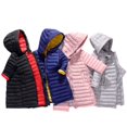thumbnail image 4 of SYNPOS 3-11T Manteau Léger à Capuche pour Enfant Fille Garçon, 4 of 6