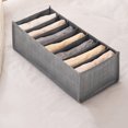thumbnail image 4 of Divisor de ropa Caja de almacenamiento Armario Cajón Ropa interior Calcetines Organizador (A), 4 of 6