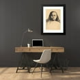 thumbnail image 4 of Alphonse Legros 18x24 Black Modern Framed Museum Art Print Titled - Little Marie (La Petite Marie), 4 of 5