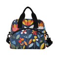 thumbnail image 6 of FORMRS Reusable Lunch Bag for Work School Leakproof Insulated Cooler with Adjustable Shoulder Strap, Art Flowers, 6 of 6