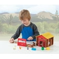 thumbnail image 3 of Lincoln Logs Fun on the Farm Play Construction Toys & Tools for Ages 3 & Above, Wood, 102 Pieces, 3 of 9