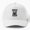 White, variant on Alpha Dad Baseball Cap, Strength Wisdom Bear Father's Day Family Art Design Hat
