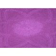thumbnail image 1 of Ahgly Company Machine Washable Indoor Rectangle Transitional Bright Neon Pink Purple Area Rugs, 5' x 7', 1 of 7