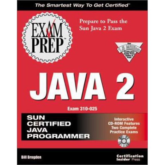 Pre-Owned Java 2 Exam Prep (Exam: 310-025), 9781576102619, 1576102610, Paperback,