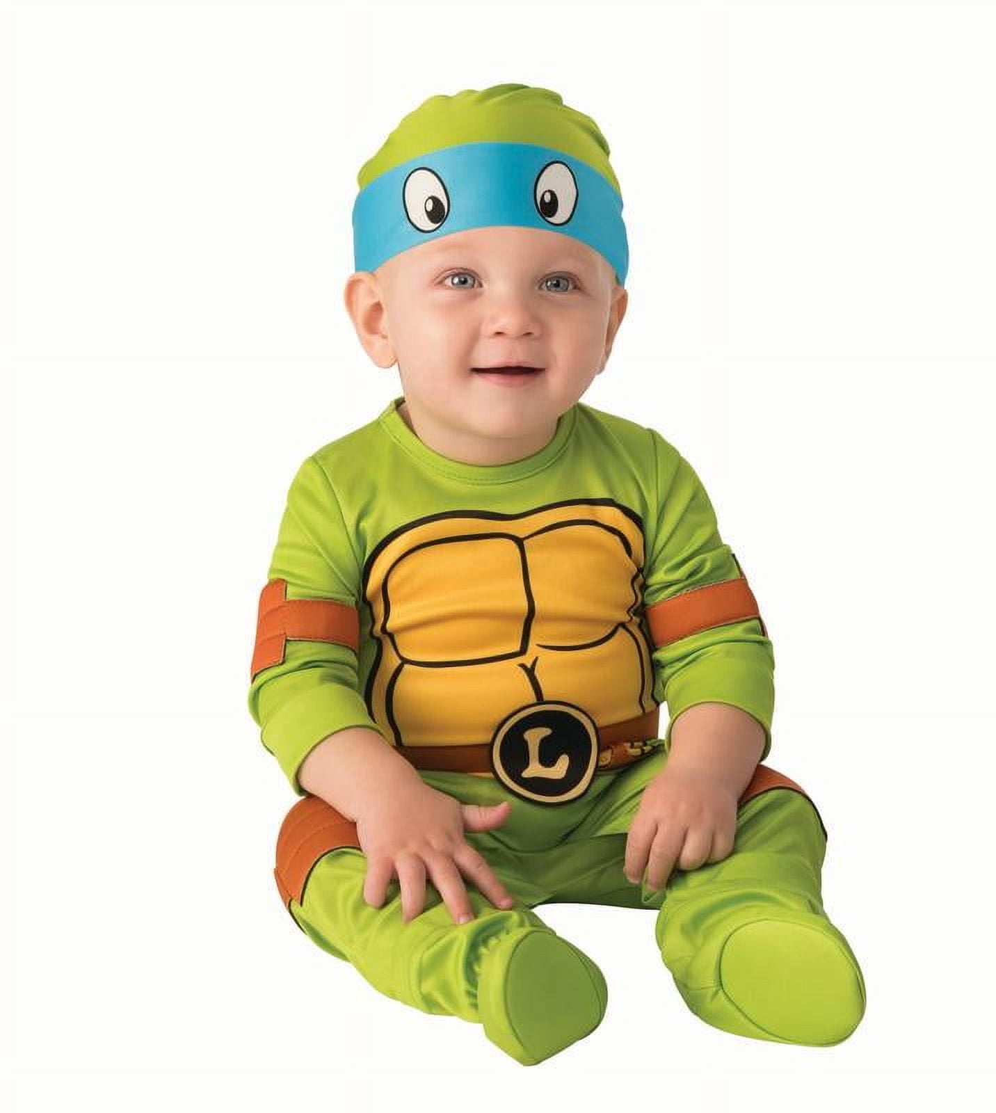 Teenage Mutant Ninja Turtles 4-in-1 Halloween Costume for Infant, Size 12-18M, by Rubies