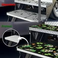 thumbnail image 6 of Yuyamidu Skull RV Step Covers 4 Pack Green Leaf RV Step Protectors St. Patrick's Day RV Stair Covers Easy to Install Camper Step Covers RV Camper Accessories, 6 of 7