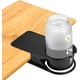thumbnail image 5 of Portavasos con clip Portavasos Bebida Clip lateral Botella Escritorio Café Agua Refresco Portavasos Clip Platillo Portavasos Diseño de clip para la oficina o el hogar (Negro), 5 of 5