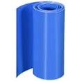 thumbnail image 1 of Tuberías de Termocontracción de 115 mm de Ancho Plano para Doble Capa 18650 2 Metros Azul, 1 of 4