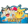 Pokemon Party Invitation Postcards, 8ct