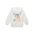 thumbnail image 2 of Bluey Toddler Girls' Full-Zip Hoodie with Front & Back Graphics, Sizes 12M-5T, 2 of 8