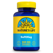 Natures Life SoftMag 500 mg | Magnesium Complex Supplement | Supports Strong Bones, Muscle & Nerve Health | 60 Softgels