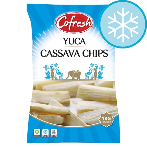 Cofresh Yuca Cassava Chips 1Kg, Imported from Britain
