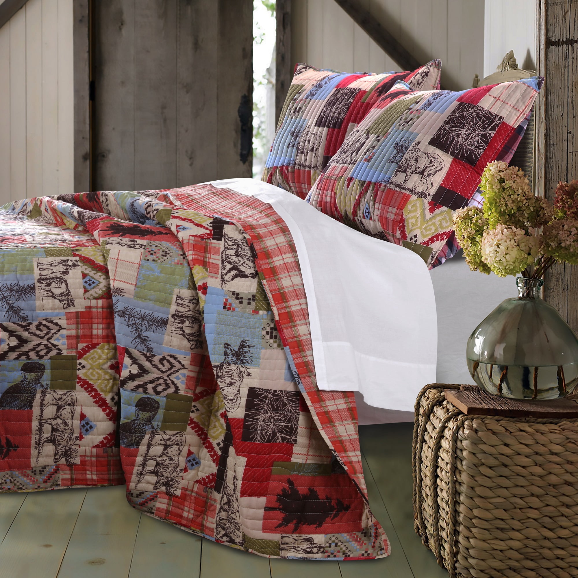 Somerset Home Printed Savannah Quilt Bedding Set for sale online 