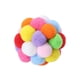 thumbnail image 2 of Juego interactivo de pelota de gato hecho a mano juguetes de pelota de campana para todas las mascotas (multicolor) Sywqhk Libre de BPA, 2 of 3