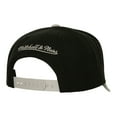 thumbnail image 2 of Men's Mitchell & Ness Black/Gray Brooklyn Nets Soul XL Logo Pro Crown Snapback Hat, 2 of 3