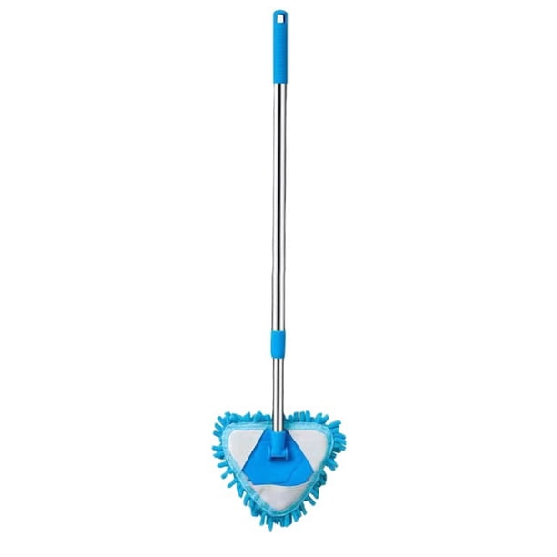 Trapeador De Limpieza Triangular Giratorio De 180 Grados, Trapeador De Limpieza Triangular Ajustable Giratorio Reutilizable Para Techos Para Superficies De Vidrio