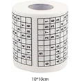 thumbnail image 5 of Sudoku Toilet Roll Tissue Napkin Soft Puzzle Game Funny Sudoku Paper Bath Towel for Birthday Decorations, 5 of 5